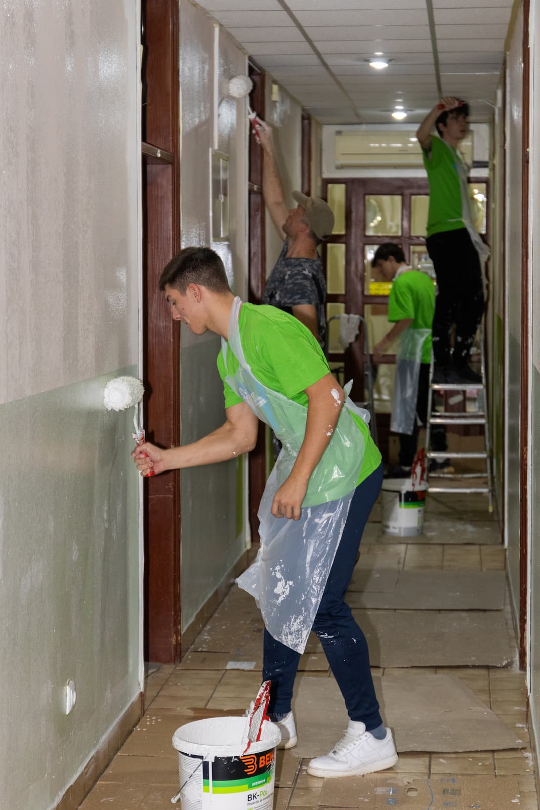 Volonteri akcije "72 sata bez kompromisa" obnavljaju prostore Caritasove kuće "Sv. Kamilo de Lellis"