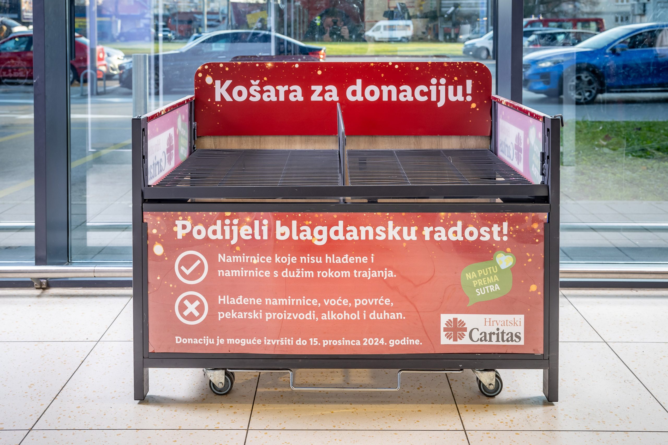 Donacijska košara u trgovinama Lidl
